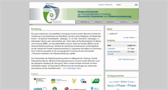Desktop Screenshot of forschung-patientenorientierung.de